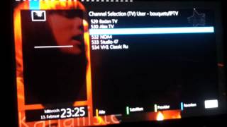 Vu Solo 2 IPTV and HDTV WebCam from Bouquet List [upl. by Esetal]