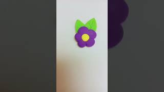 Clay diye ful 🌸💐 foryou flowers 1000subscriber drawing [upl. by Alur583]