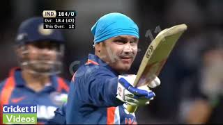 Virendra Sehwag On Fire🔥 103 60  125 Vs New Zealand [upl. by Langill]