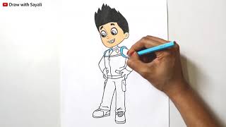 Paw Patrol Pups Learn to Draw StepbyStep Tutorial for Kids [upl. by Corinna183]