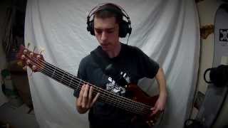 Cannibal Corpse  Evisceration Plague Bass Cover [upl. by Akoek141]