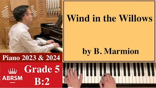 ABRSM Piano 20232024 Grade 5 B2 Bernadette Marmion Wind in the Willows Piano Tutorial [upl. by Deste54]