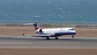 セントレアで見る アイベックス CR7 ボンバルディア View at Centrair Ibex CR7 Bombardier [upl. by Antoine]