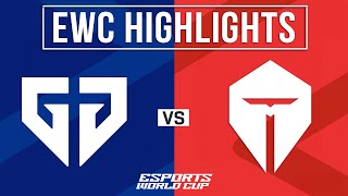 GEN vs TES Highlights ALL GAMES  EWC 2024 Quarterfinals  GenG vs TOP ESPORTS [upl. by Nnylyak733]