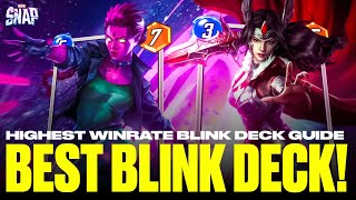 HOW TO REACH DAY 1 INFINITE  Best Blink Deck Guide  Marvel SNAP [upl. by Abeu]