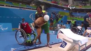 Swimming  Mens 50m Breaststroke  SB2 Heat 2  Rio 2016 Paralympic Games [upl. by Enoj322]