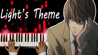 Lights Theme  Death Note OST Piano Cover [upl. by Affrica]