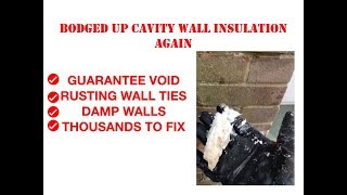 Cavity wall insulation and damp problems [upl. by Anim]