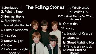 Top 20  The Rolling Stones [upl. by Sined]