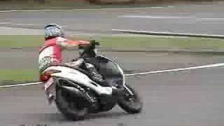 A motorcycle race moped race of Japan S1GP 2008R3EXP [upl. by Yuzik]