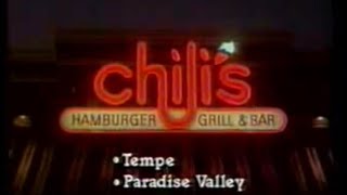 1992 Chilis Restaurant TV quotBaby Back Ribsquot TV Commericial [upl. by Valentino]