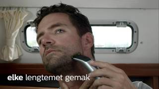 Trimmen scheren en stylen met de OneBlade Pro  Philips 14mm opzetkam [upl. by Aira]