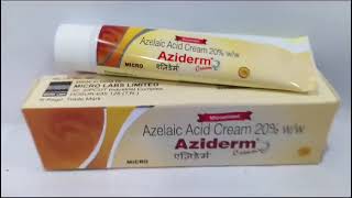 Aziderm Cream [upl. by Enimajneb]