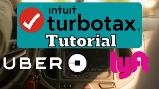 TurboTax Tutorial  Uber and Lyft Income [upl. by Geraint578]