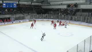 Toms Andersons Goal vs HCV Martigny 28112023  Swiss League [upl. by Sosthenna572]