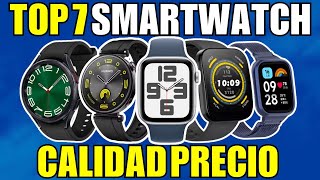 Los 7 MEJORES SMARTWATCH CALIDAD PRECIO De 2024  TOP 7 RELOJES INTELIGENTES BARATOS [upl. by Ashla]