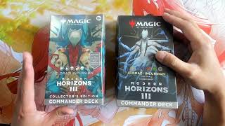 Askrias Unboxes Modern Horizon III Eldrazi Commander Deck Collectors Edition [upl. by Lluj]