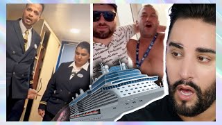 This Cruise Ship Drama is CRAZY  Insufferable man gets kicked off cruise ship [upl. by Anigger]