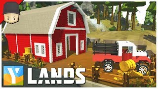 YLANDS  THE BARN  Ep39 SurvivalCraftingExplorationSandbox Game [upl. by Ellora]