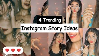 4 Instagram Story Ideas  Must Try  igstoryideas  Santoshi Megharaj [upl. by Arinayed847]