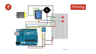 How to make a Circuit in Fritzing Software [upl. by Kelvin]