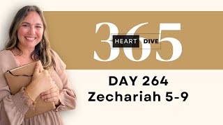 Days 264 Zechariah 59  Daily One Year Bible Study  Audio Bible Reading with Commentary [upl. by Sydney]