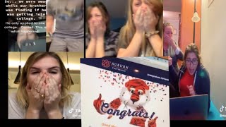 Best tiktok College Acceptance Reaction videos CONGRATULATIONS [upl. by Friedrich252]