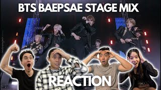 WOW BTS BAEPSAE STAGE MIX REACTION [upl. by Leirad]