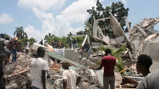 Un puissant séisme en Haïti fait plusieurs centaines de morts • FRANCE 24 [upl. by Amitak]