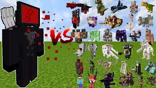 Titan Tvman vs 100 BOSS Mobs [upl. by Arimas]