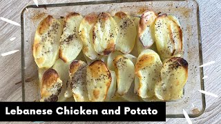 Lebanese Chicken and Potato Bake  How To Make Djej w Batata bel Forn Lebanese Recipe [upl. by Latsyk]