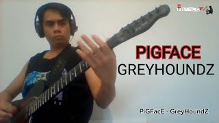 PIGFACE  GREYHOUNDZ  GUITAR COVER  by  THE FRANCO TV [upl. by Menken]