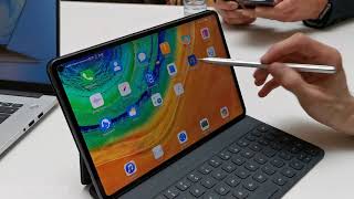 Huawei MatePad Pro  Prise en main et découverte de la tablette et du stylet [upl. by Naihs]