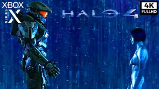 HALO 4 Cortana Death Scene 4K 60FPS XBOX SERIES X  No Commentary [upl. by Nyvrem]