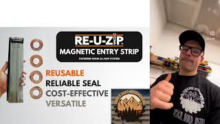 REUZIP® Magnetic Entry Strip  Timber Dust Woodworking [upl. by Licastro137]