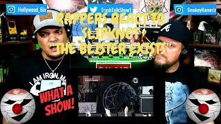 Rappers React To Slipknot quotThe Blister Existsquot LIVE [upl. by Eadahc]