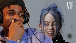 billie eilish vanity fair interview pt1 [upl. by Aved]