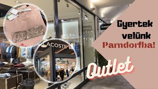 🛍️ PARNDORF OUTLET 2RÉSZ  GUESS GEOX MICHAEL KORS PLAYMOBIL [upl. by Secnarfyram]