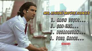 msdhoni movie songs all  Sushant Singh rajput  bollywood songs mixed [upl. by Ellened]