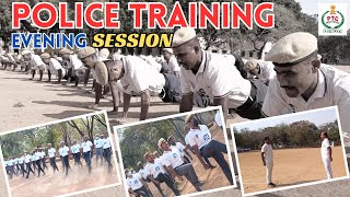 EVENING TRAINING SESSION IN PTC AMBERPET 2024 BATCH  TS CONISTABLE LATEST UPDATES  tslprb [upl. by Ydurt]