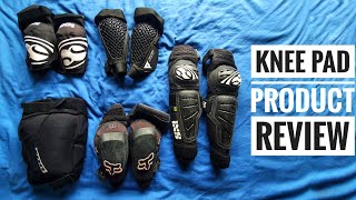 Knee pad product review  FOX IXS POC ION and DAINESE [upl. by Pliam]