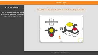 Problemas de perspectiva isométrica segunda parte [upl. by Marigolda]