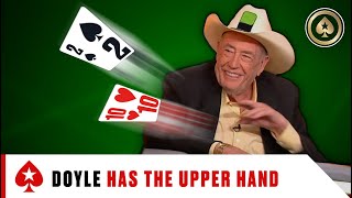 This is how GOD FATHER DOYLE BRUNSON plays POKER ♠️Best of The Big Game ♠️ PokerStars [upl. by Nirehtak]