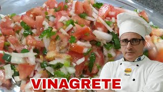 VINAGRETE PARA CHURRASCO 🥗🥗 muito fácil e quotD E L I C I O S Oquot [upl. by Salem]