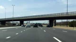 Interstate 84  Connecticut Exits 57 to 39 westbound [upl. by Haidej]