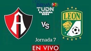 Atlas vs León EN VIVO  Jornada 7  Liga Mx Clausura 2024  Gameplay FIFA22 [upl. by Aznerol]