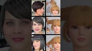 hair technique haircut 45 degree 90 degree 135 degree haircut follow hairstyle bobstyle bob [upl. by Eronel]