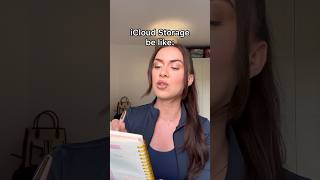 iCloud storage be like…icloud storage iphone relatble pov skit [upl. by Halehs]