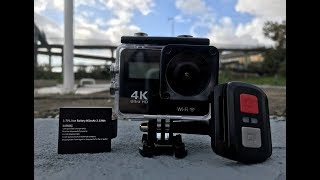 4K Sport Action Camera HD 1080P Review [upl. by Rahsab749]