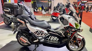 SYM Husky ADV 150 full Accessories [upl. by Aitel]